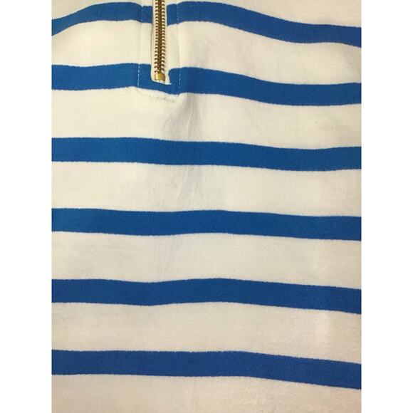 Addison Bay Women Nautical Striped Mock Neck Pullover Sz. XS NWT Beach … - Picture 6 of 12